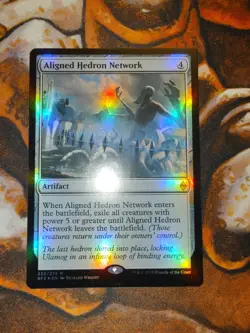 NM FOIL Aligned Hedron Network Battle for Zendikar MTG Magic the Gathering - Image 1