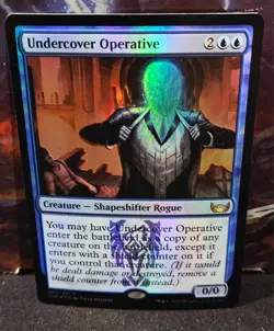 magic the gathering - Foil! - Undercover Operative - Creature - Shapeshifter - Image 1