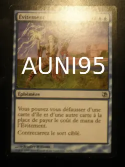 mtg magic foil prophecy blue instant FRENCH fr vf evitement bleu prophetie - Image 1