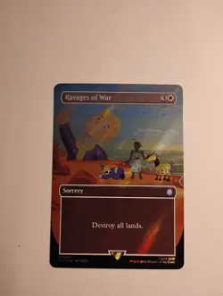 Ravages of War (Borderless) (Surge Foil) Universes Beyond: Fallout Foil - Image 1