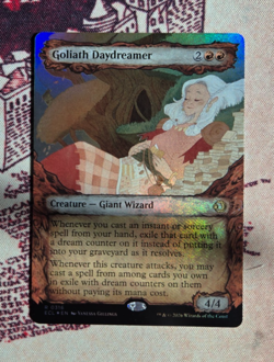 MTG Foil Goliath Daydreamer Showcase Lorwyn Eclipsed Magic the Gathering NM - Image 1