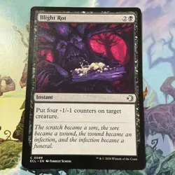 MAGIC THE GATHERING MTG LORWYN ECLIPSED BLIGHT ROT NM NP Regular - Image 1