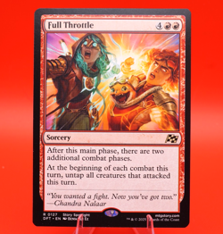 Full Throttle | #127 | Rare | Regular | Aetherdrift | MTG | See Store Sales - Image 1