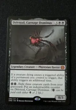 MTG - Drivnod Carnage Dominus - Phyrexia All Will Be One - NM Mythic #90 Regular - Image 1