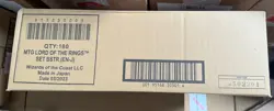 Magic the Gathering Lord of the Rings Tales of Middle Earth SET BOOSTER BOX CASE - Image 1