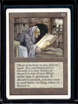 1993 Magic: The Gathering Unlimited Library of Leng #NNO - Image 1