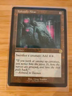 MTG Ashnod's Altar (Retro Frame) The Brothers' War M/NM Free UK P&P - Image 1