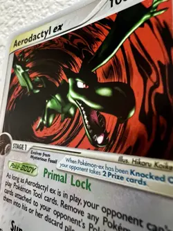Pokemon Aerodactyl EX Sandstorm Holo TCG Ultra Rare Foil Card 94/100 Vintage - Image 2