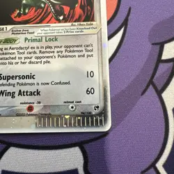 Pokemon TCG Aerodactyl EX Sandstorm Holo Ultra Rare Card 94/100 Mint Condition - Image 4
