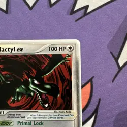 Pokemon TCG Aerodactyl EX Sandstorm Holo Ultra Rare Card 94/100 Mint Condition - Image 5