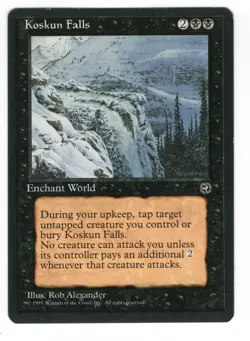 Koskun Falls Homelands Mtg Magic the Gathering LP - Image 1