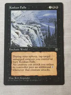 NM Koskun Falls Homelands Mtg Magic the Gathering - Image 1