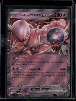 Pokemon SV: Scarlet & Violet Promo Cards #216 Team Rocket's Mewtwo ex - Image 1