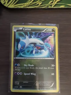 Pokemon TCG Latios Dragon Vault Holo Rare Card 10/20 Series - Image 1