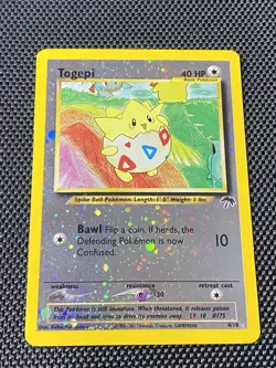 Togepi 4/18 Southern Islands Reverse Holo Pokemon TCG LP+ - Image 1