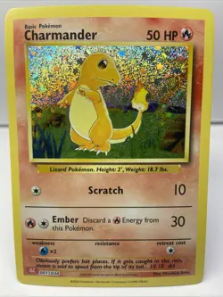 Pokemon TCG Charmander Classic Collection Card 001/034 NM Condition - Image 1