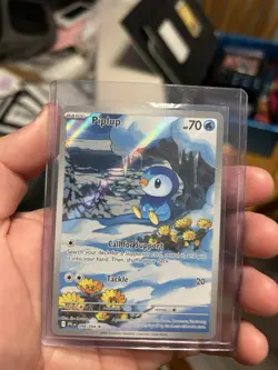 Phantasmal Flames Pickup Full Art Nm Pokemon Piplup Secret Rare - Image 1