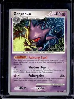 2009 Pokemon World Championships Gengar LV. 43 #18/100 - Image 1