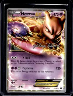 2012 Pokemon World Championships Mewtwo EX #54/99 - Image 1
