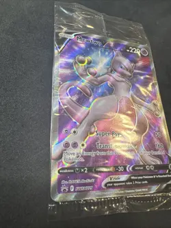 Mewtwo V SWSH229 Pokemon Black Star Promo Sword & Shield | SEALED - Image 2