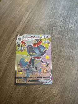 Pokemon Card Sword & Shield Black Star Promo SWSH097 Dragapult Vmax NM 2021 - Image 1