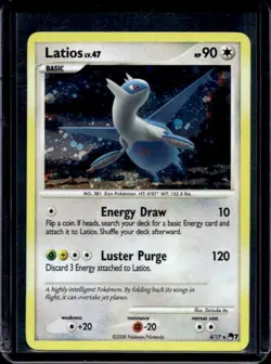 2008 Pokemon POP Series 7 Latios Holo #4/17 - Image 1
