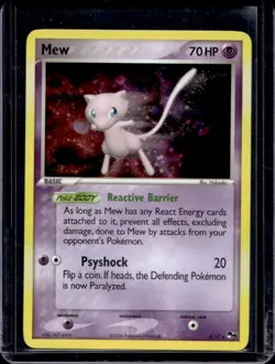 2006 Pokemon POP Series 4 Mew Holo #4/17 - Image 1