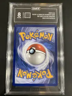 Shaymin Destined Rivals Illustration Rare 185 2025 Pokemon Holo Full Art TAG 8! - Image 2