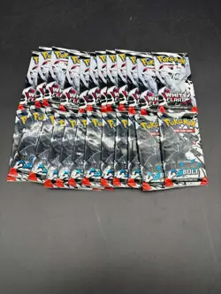 Lot (24) Black Bolt & White Flare Booster Pack Lot Sealed Pokemon Scarlet Violet - Image 1