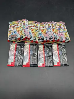 Pokemon TCG Prismatic Evolutions Booster Packs Lot Of 19x New Factory Sealed - Image 2