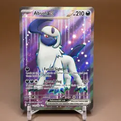 Absol ex 214/197 Obsidian Flames Full Art Ultra Rare Pokemon TCG NM - Image 1
