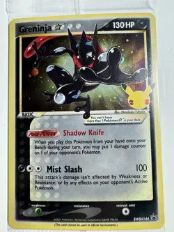 Sealed Gold Star Greninja SWSH144 - Pokemon SWSH Promo 25th Anniversary NM 2021 - Image 2