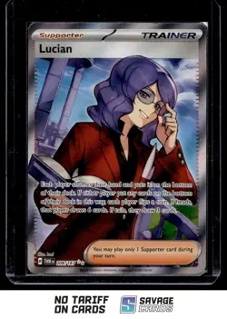 2024 Pokemon Scarlet & Violet Series - Twilight Masquerade Lucian #208/167 Ultra - Image 1