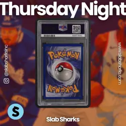 1999 POKEMON FOSSIL #5/62 GENGAR HOLO PSA 8 - Image 2