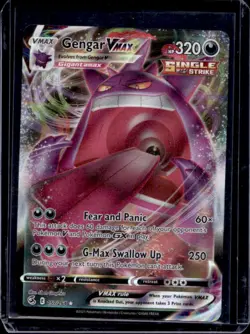 2021 Pokemon SWSH Fusion Strike Gengar VM #157/264 - Image 1