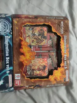 One Piece TCG Illustration Box Vol.5 and Vol.6 New Sealed Bundle Eng Version - Image 3