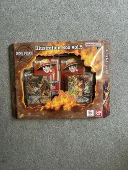 One Piece TCG Illustration Box Vol.5 and Vol.6 New Sealed Bundle Eng Version - Image 3