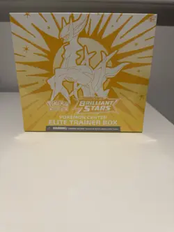 Pokemon TCG: Brilliant Stars Pokemon Center Elite Trainer Box ETB Factory Sealed - Image 1