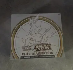 Pokemon TCG Brilliant Stars Elite Trainer Box ETB Brand New Sealed Pokemon - Image 1