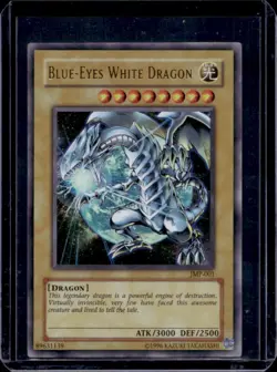 2002 Yu-Gi-Oh! Shonen Jump Promos Blue-Eyes White Dragon #JMP-001 - Image 1