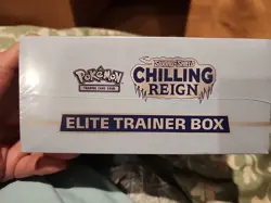 Pokemon Tcg Sword & Shield Chilling Reign Elite Trainer Box New Sealed Etb - Image 2