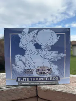 2021 Pokemon TCG Sword & Shield Chilling Reign Elite Trainer Box ETB Sealed New - Image 1