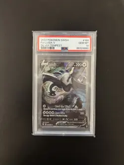 Pokemon 2022 Lugia V 186/195 Alt Art Silver Tempest GEM MINT PSA 10 - Image 1