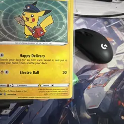 Special Delivery Pikachu SWSH074 Holo Sword & Shield Promo Card (SEALED) - Image 5