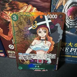 One Piece Japanese OP02-036 Nami Alternate Art - Image 1