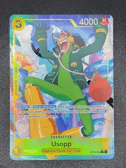 Usopp (Full Art) - ST29-002 - C - Foil One Piece - Image 1