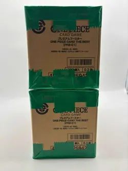 Lot of (2) One Piece Japanese PRB-01 The Best Booster Box Case Sealed - Image 4