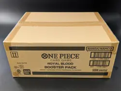 One Piece OP-10 Royal Blood English 12 Booster Box Case Factory Sealed - Image 1