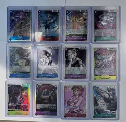 One Piece TCG Super Rare Lot of 12 Super Rare Cards One Piece Lot Japanese - Image 1