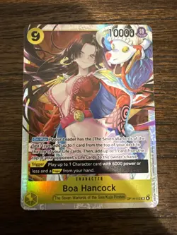2025 One Piece Boa Hancock SR OP14-112 The Azure Sea's Seven Super Rare Full Art - Image 1